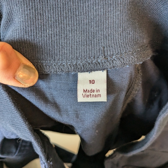 Carhartt Women's Force Original Fit Work Short Navy Blue Size 10 - Picture 7 of 9